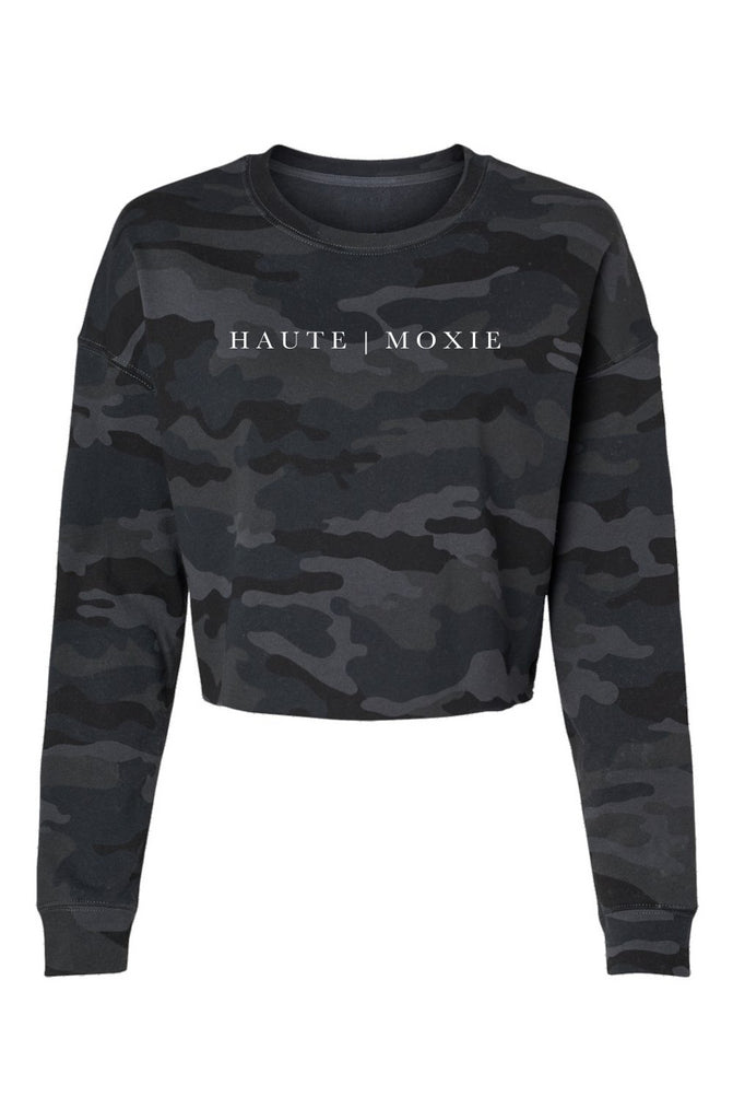 Moxie Camo Crop Top