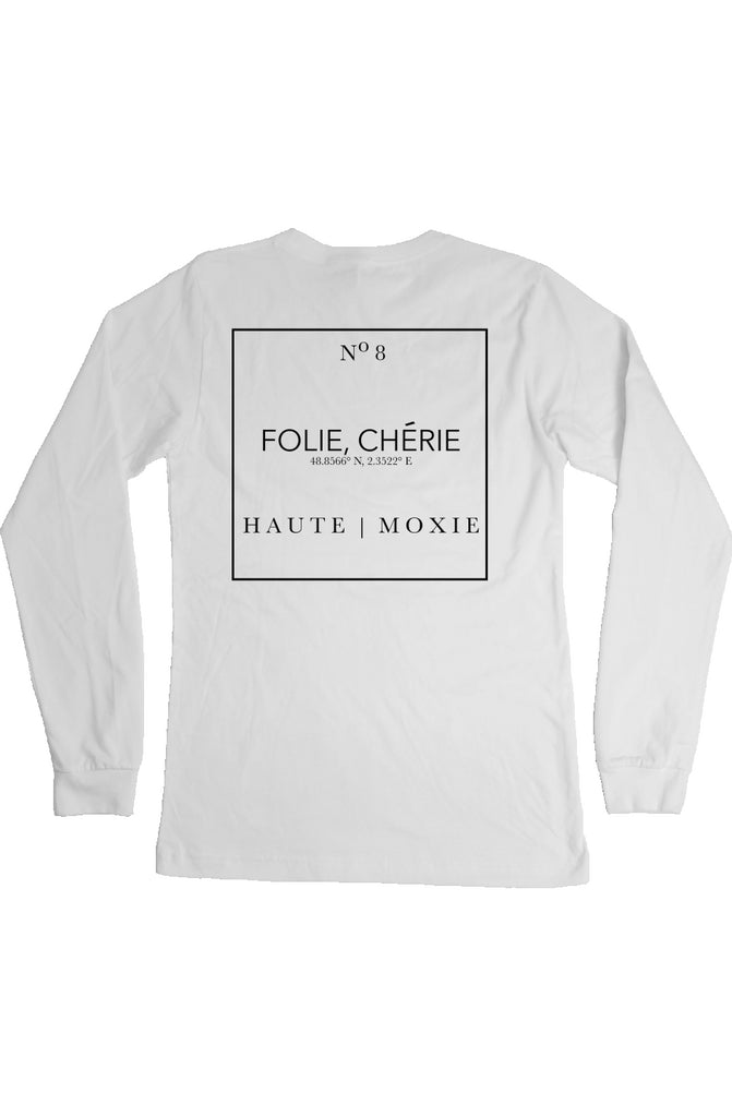 DELUXE MOXIE LONG SLEEVE TEE WHITE