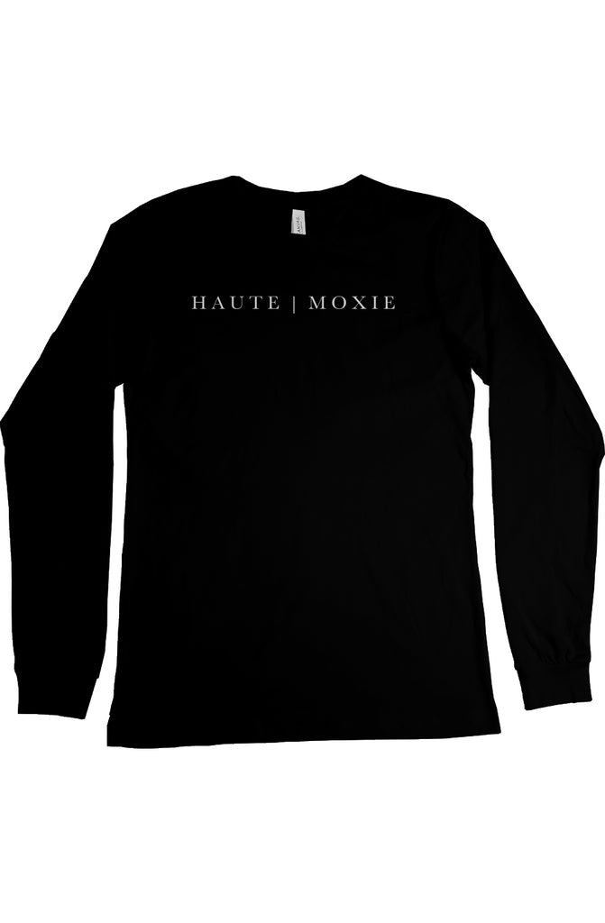 DELUXE MOXIE LONG SLEEVE TEE BLACK