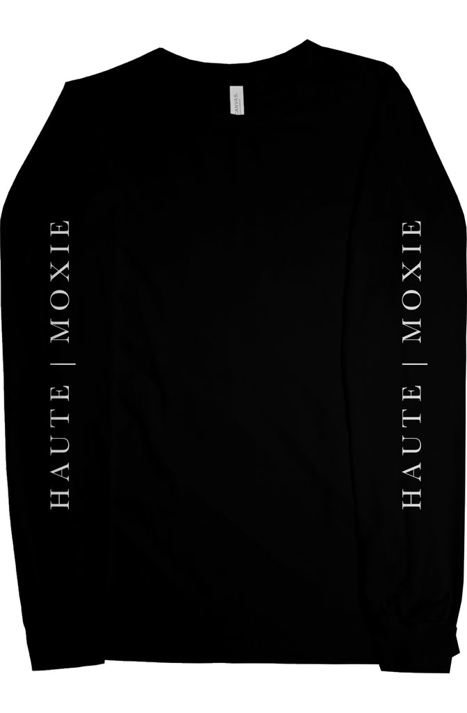 DELUXE MOXIE LONG SLEEVE TEE BLACK